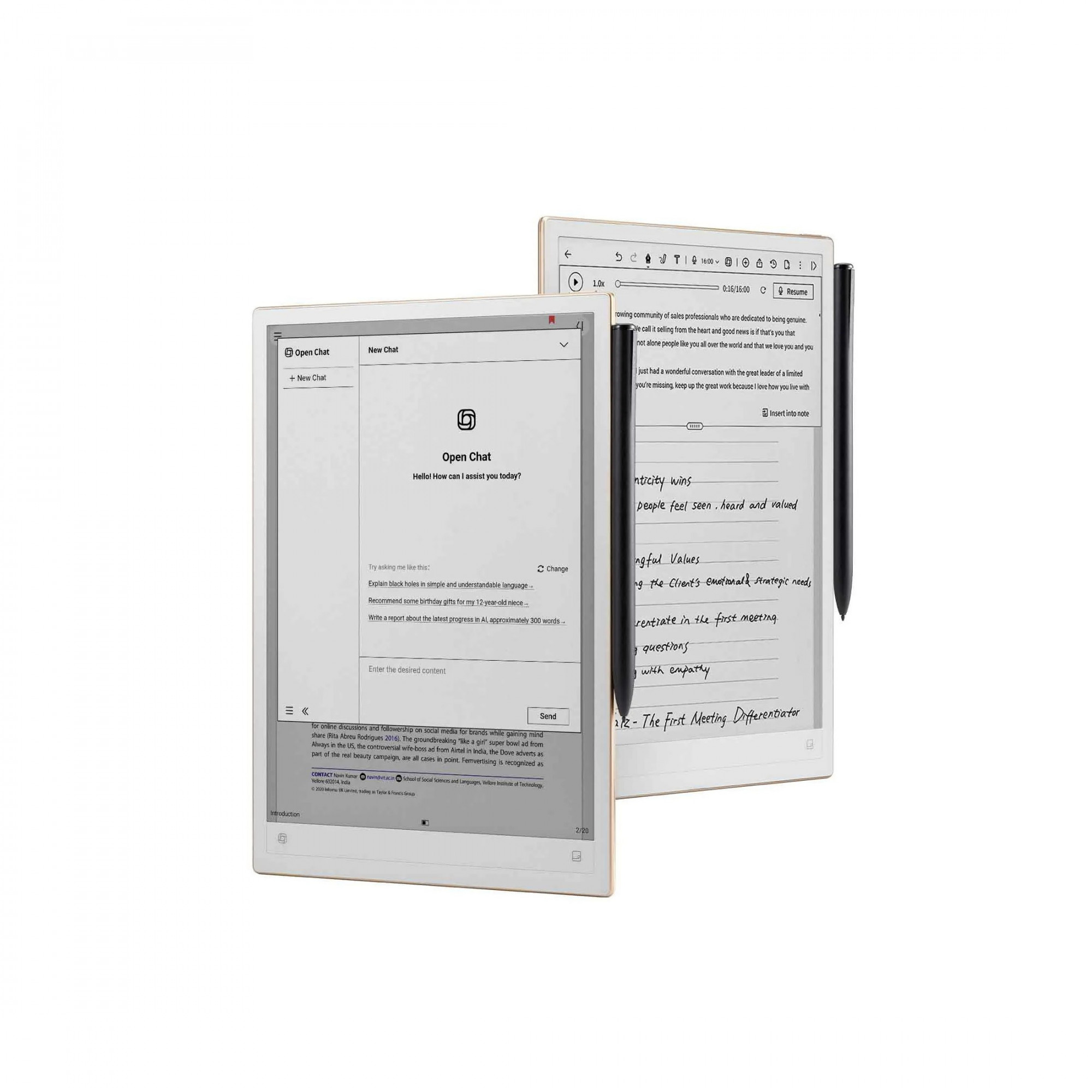 Надтонкий професійний планшет iFLYTEK AINOTE 2